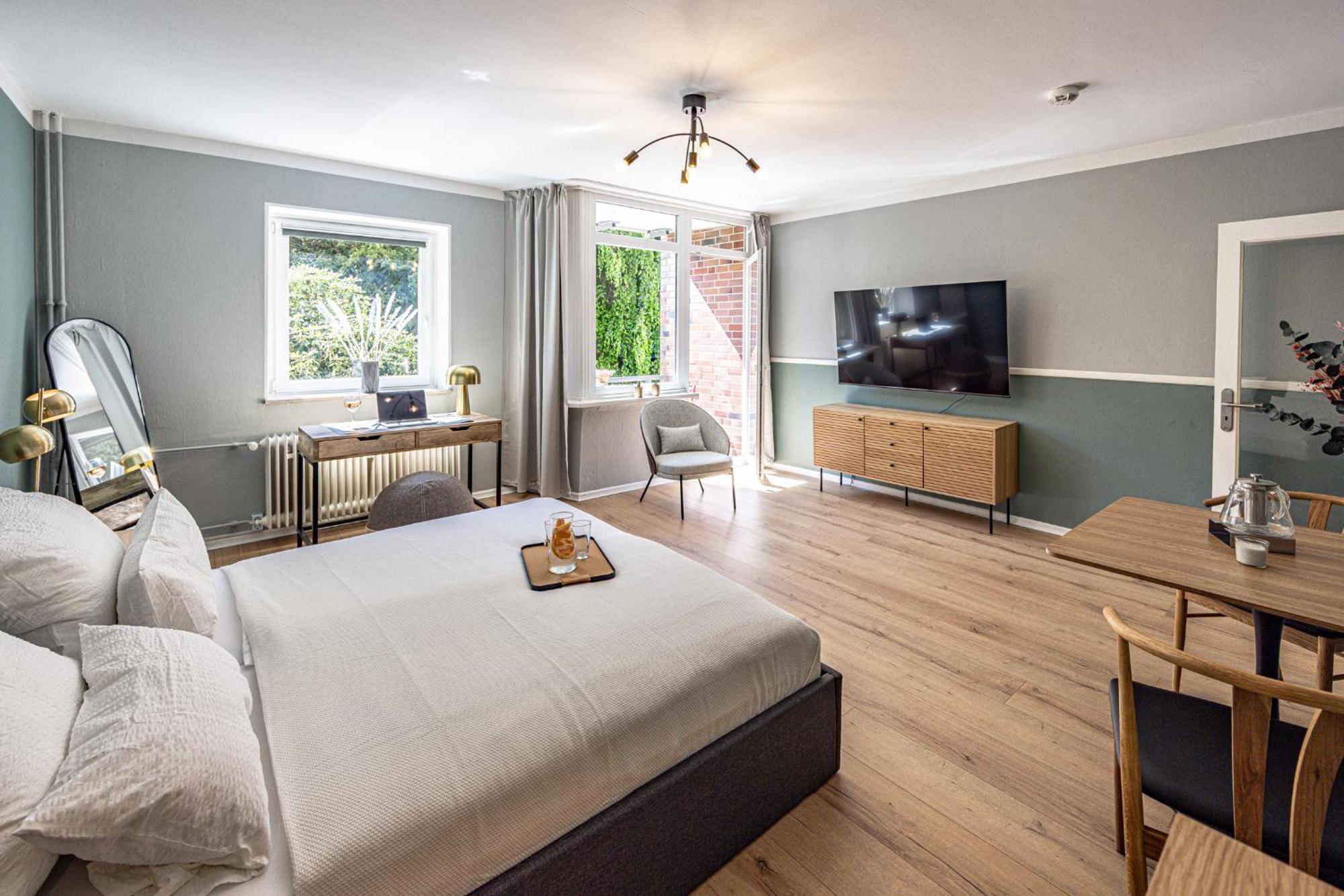 Have-A-Nice-Stay - Nahe Bahnhof Ahrensburg - 20 Minuten Nach Hamburg - Trotzdem Ruhig Gelegen - 6 Minuten Zu Fuss Ins Zentrum Ahrensburg - Modern Eingerichtet エクステリア 写真